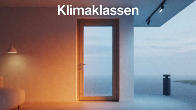 Klimaklassen Tür