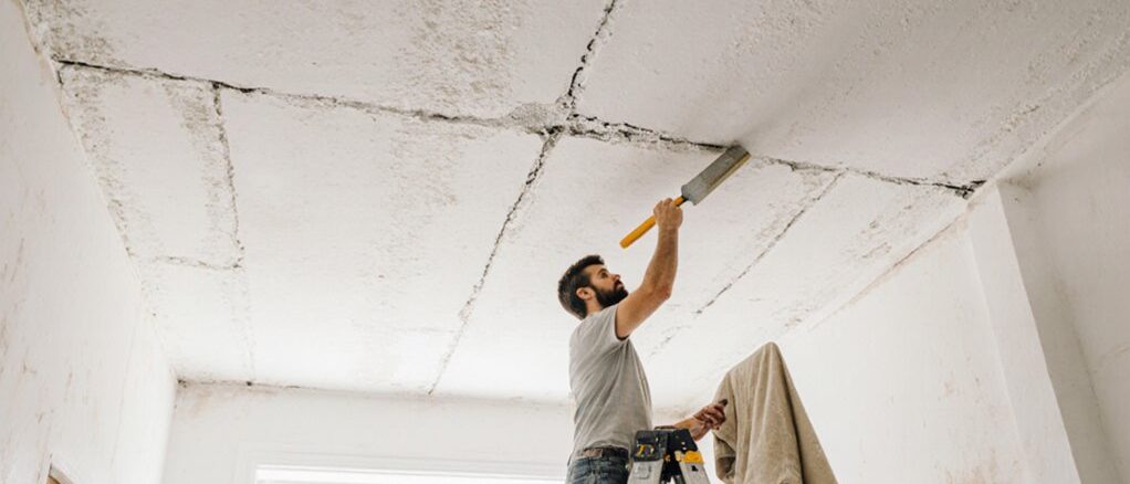 Reparaturlösungen für Deckenrisse