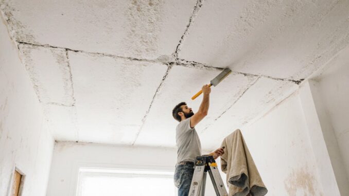 Reparaturlösungen für Deckenrisse
