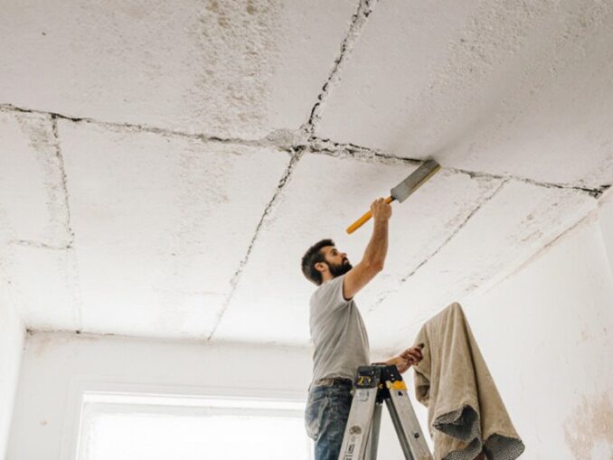 Reparaturlösungen für Deckenrisse