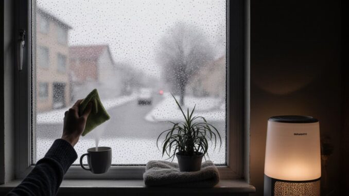 beschlagene Fenster und Lösungen