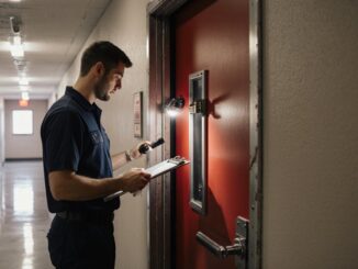Wartung von Brandschutztüren