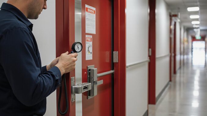 Normen für die Wartung von Brandschutztüren