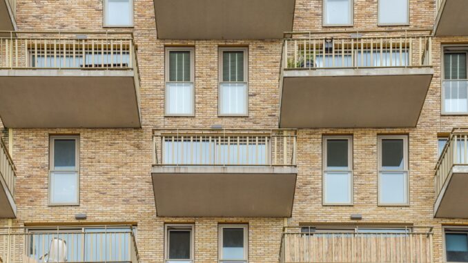 Balkone stehen für mehr Wohnraum